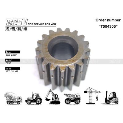Widok zdjęcia Koła słonecznego 2 stopnia obrotu koparki PC56 w maszynach do koparek ze stali