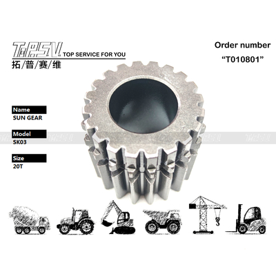 SK03 Ekskawator Swing 2 Stgae Sun Gear z wysoką trwałością Widok obrazu