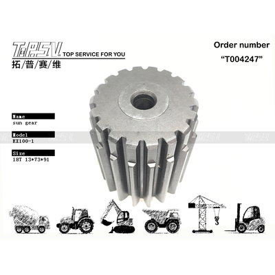 3037607 Wysoka precyzja EX120-1 Ekskawator Swing 2 Stage Sun Gear For Transmission System