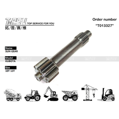 KX20 Excavator Travel 1 Stage Sun Gear W Maszynach Ekskawatorskich