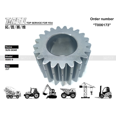 XKAQ-00186 R305-9 Excavator Travel 3 Stage Sun Gear Reducer części biegów dla trwałych maszyn i układów przesyłowych
