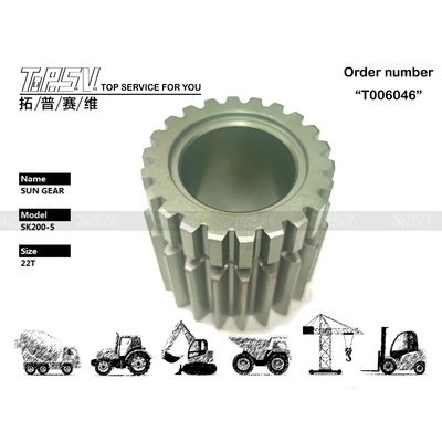 2401P1273 Stalowe SK200-5 Ekskawator Podróż 2 Faza Sprzęt słoneczny w kolorze czarnym Wysoka trwałość