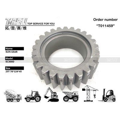 VOE14599945 Kompatybilność EC300B Excavator Travel 2 Stage Sun Gear Drive Motor dla płynnego układu przesyłowego koparki