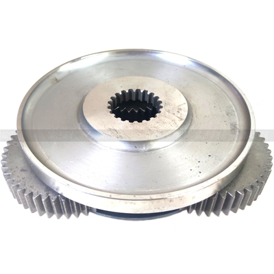 Stalowy, wytrzymały zespół jezdny koparki E307C, 1-stopniowy, w kolorze czarnym, do ciężkich prac budowlanych