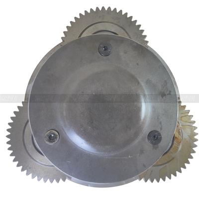 Stalowy, wytrzymały zespół jezdny koparki E307C, 1-stopniowy, w kolorze czarnym, do ciężkich prac budowlanych