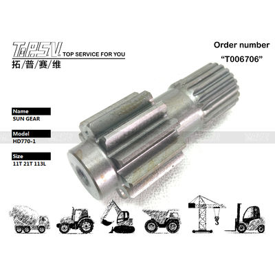 Zdobądź najlepszą wydajność z HD770-1 Excavator Travel Sun Gear Parts Maintenance Gear Oil