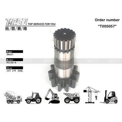 203-26-61220 Wysoka wytrzymałość Inne PC120-6 Ekskawator Swing Pinion Reducer Części Stalowy Materiał Trwały Projekt Długotrwały Budowa Budowa stalowa