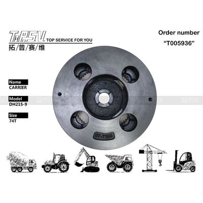 NA00325 DX220 Ekskawator Podróż 2 stopnia Przewoźnik do transportu Opakowanie Torba przetwarzana w obrębie zaawansowanej technologii warsztatów maszynowych