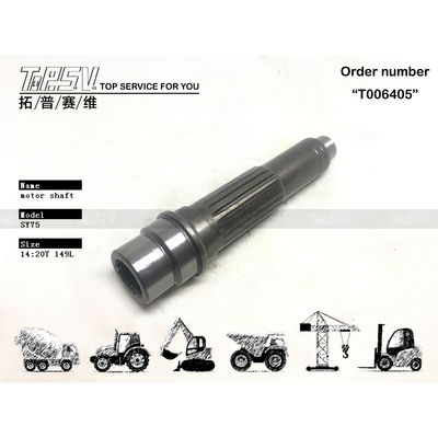 Napęd silnika hydraulicznego SY75-9 Excavator Travel Motor Shaft Ostateczny składnik płynnego układu przesyłowego koparki