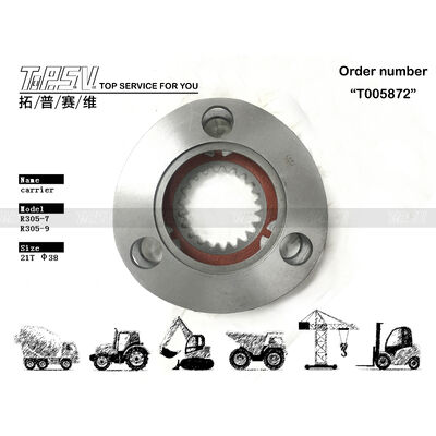 XKAQ-00189 Stal wydobywcza R305 Ekskawator Podróż 2 stopnia Nośnik planetarny Ciężkie części trwałe dla maszyn budowlanych