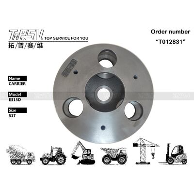 165-5796 Planetary Reducer E315D Excavator Travel 2 Stage Planetary Carrier Kompatybilny z ekskawatorami Marki Modele Transport Packaging Dealt Bag Trwałe wydajność