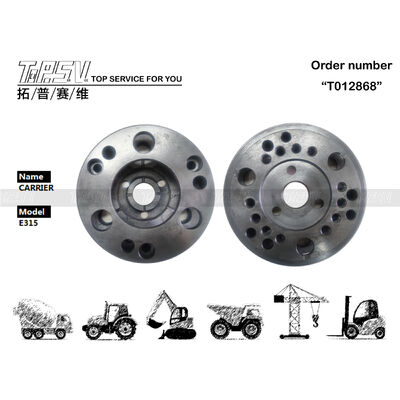 102-6512 Ekskawator Czarny E315B Ekskawator Podróż 3 stopnia Nośnik planetarny Kompatybilny z różnymi modelami ekskawatorów zaprojektowanymi do wydajności ciężkich zadań