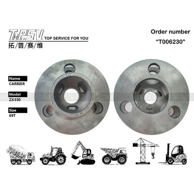 1022198 Zazębienie przekładni ZX330 Koparka Jeżdżąca 3-stopniowy nośnik planetarny Kompatybilny z markami i modelami koparek Opakowanie transportowe Uszczelniona torba Zapewniająca wydajność