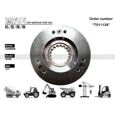 XKBR-00069 Czarny R80-7 Ekskawator Swing 1 Stage Nośnik wyposażony w urządzenie reduktor planetarny oferujący moc hydrauliczną i zwiększoną trwałość eksploatacyjną