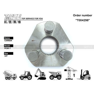 201-26-71130 Napęd silnikowy hydrauliczny PC60-7 Ekskawator Swing 2 Stage Carrier Czarny Kolor Mechanizm Swing Część nadająca się do różnych modeli ekskawatorów