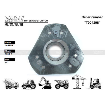 201-26-71130 Napęd silnikowy hydrauliczny PC60-7 Ekskawator Swing 2 Stage Carrier Czarny Kolor Mechanizm Swing Część nadająca się do różnych modeli ekskawatorów
