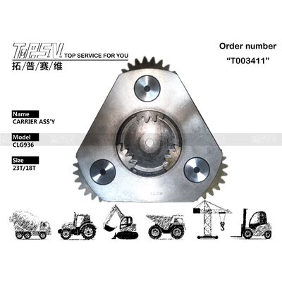 CLG936 Ekskawator Swing 1 Stage Carrier ASSY Części do exkawatora Swing Drive Części zamienne