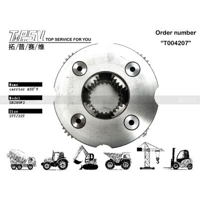 SH280 Koparka obrotowa 2-stopniowa nośnik ASSY Części do napędu obrotu Koparki Części zamienne