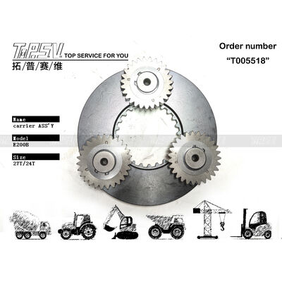 Koparka E200B Podróż 1-stopniowa Części nośne do części zamiennych do koparek z napędem podróżnym