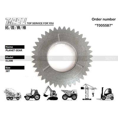 099-0205 Excavator Final Drive Planetary Gear For Caterpillar E120B 38T