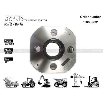 Stalowy EC290B Swing Planet Gear Carrier VOE14547267 z napędem silnika hydraulicznego