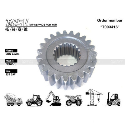 3037606 Black Swing 1Stgae Excavator Sun Gear For EX100 Hydraulic Drive Machinery