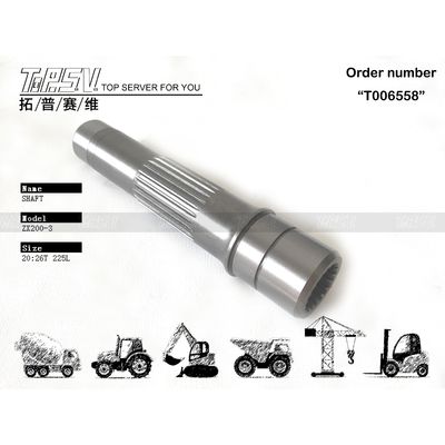 Ciężki hydrauliczny ZX200-3 Ekskawator podróżny wał silnikowy 2049166 W magazynie