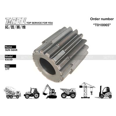 Premium Czarna Stal 165-5793 E315C Koparka Podróż 2 stopnia Reducer Sun Gear
