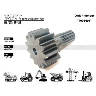 Good price GM18VL System przesyłowy koparki Koparka Podróż Słońce Sprzęt do naprawy maszyn W czarnym w Internecie
