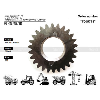 Good price 096-2960 Kompatybilność E300B Excavator Travel 2 Stage Planetary Gear with Black Color View Image w Internecie