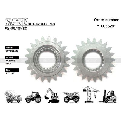 Good price 20Y-26-21170 PC200-6 6D95 Excavator Swing 1 Stage Sun Gear Reducer Części biegów do długotrwałej konserwacji oleju biegów w układzie przesyłowym ekskawatora w Internecie