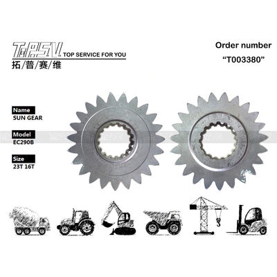 VOE14547279 Stalowa przekładnia słoneczna 1 stopnia do koparki EC290B, ułatwiająca montaż w układzie napędowym koparki, płynny montaż
