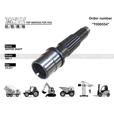 K9005752A K9005752B XKAY-00565 R60-7 Excavator Travel Motor Shaft Transmission System Excavator Hydraulic Motor Shaft Rozmiar opakowania Zależy od rodzaju opakowania