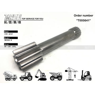 Good price YN15V00037S004 High Durability SK210-8 Excavator Travel 1 Stage Sun Gear in Black Color for Heavy-Duty Applications w Internecie