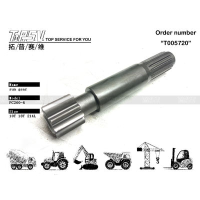 Good price 20Y-27-42510 Compatibility Compatible With Various PC200-6 Excavator Travel 1 Stage Sun Gear Models Excavator Sun Gear Depends On Size Used In Excavator Machinery w Internecie