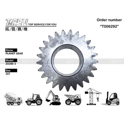 3084353 Obróbka cieplna ZX200 Excavator Travel 3 Stage Planetary Gear for Excavator and Transport Packaging