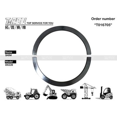 K9007395 DX220 Ekskawator Podróż Shim Części zamienne Elektronika Części maszynowe Warsztaty remontowe Funkcjonalność i obróbka cieplna