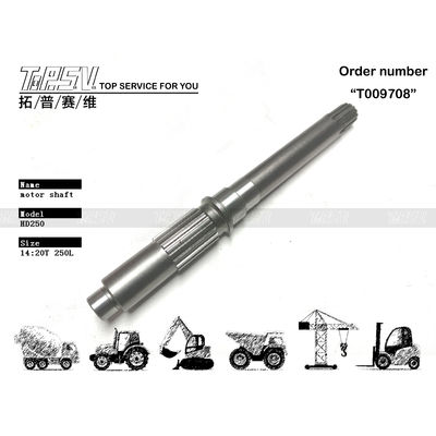 Good price Black Color Option for High Durability Other HD250 Excavator Travel Motor Shaft Reducer Parts w Internecie