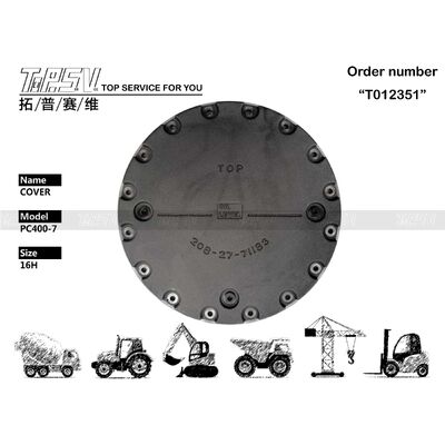 208-27-71183 Wielkość opakowania Zależy od rodzaju opakowania PC400-7 Koparnia Podróż napędowa pokrywa Precyzyjna konstrukcja składnika Zwiększająca wydajność koparki