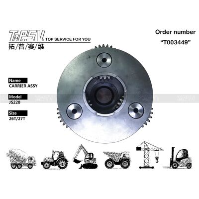 05/903866 JS220 Koparka Swing 1 Stage Carrier Części ASSY do części zamiennych do koparek z napędem obrotowym