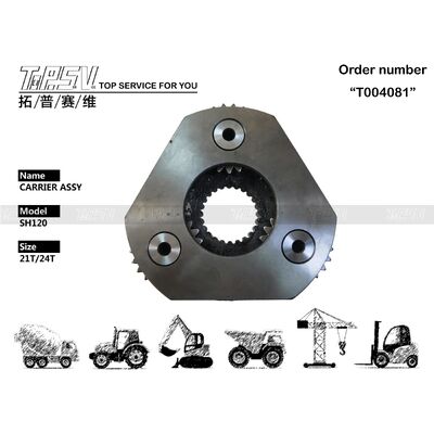 SH120 Ekskawator Swing 2 Stage Carrier ASSY Części do wyciągów swing