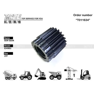 Good price 418-7161 E349D2 Koparka Swing 2-stopniowe części przekładni słonecznej do części zamiennych do koparek z napędem obrotowym w Internecie