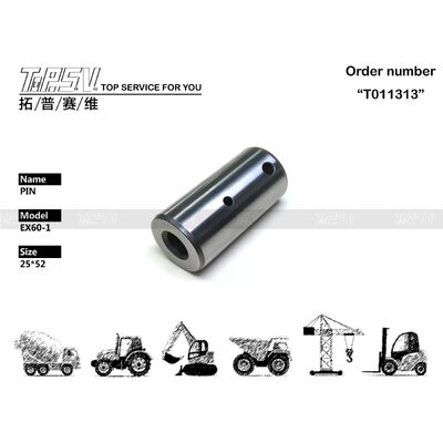 4194018 Łatwy w montażu sworzeń koła obrotu 1 stopnia do koparki EX60-1, do napędu silnika hydraulicznego, kompatybilny z markami i modelami koparek