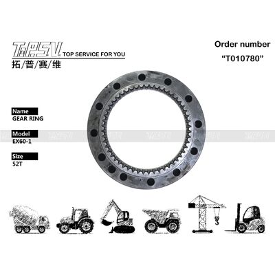 2024077 Swing 2 Stage Gearbox Ring Gear Wysoka precyzja dla koparki HITACHI EX60-1
