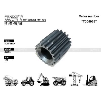 Wysokiej wytrzymałości silnik hydrauliczny TM10VD Ekskawator Podróż 2 stopni