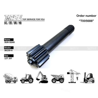 LQ15V00007S099 SK250-6 Ekskavator Travel 1 Stage Planet Gear Parts For Travel Drive Excavator Spare Parts